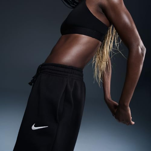 Nike Women's Sportswear Phoenix Fleece High-Waisted Oversized Sweatpants Black/Sail Small - image 4