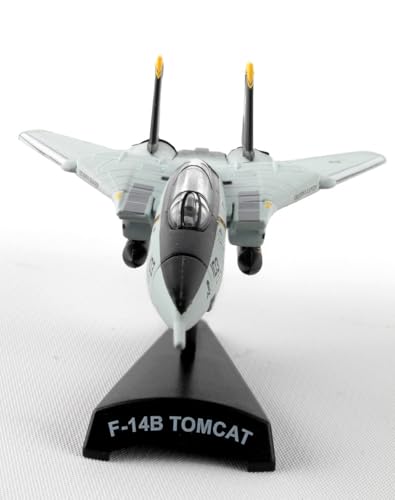 Daron F-14 Tomcat Jolly Rogers Die-Cast Model – 1:160 Scale Supersonic Fighter Jet Replica, VFA-103 Squadron, Highly Detailed, 4.75” Length x 2.875” Wingspan, Adult Collectible Ages 14+