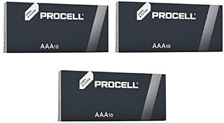 30X Pack Duracell Procell Industrial AAA MN2400 Alkaline Batteries LR04 Battery
