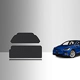 TOUGHPRO All Weather Frunk and Trunk Mats for Tesla Model X 6 or 7 Seater Heavy ...