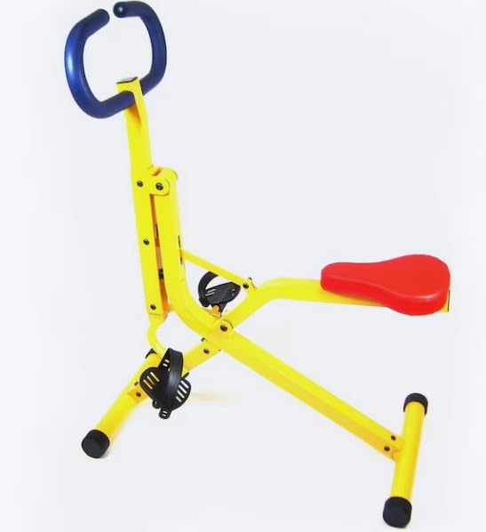 IRIS Children's Sports Equipment, Multifunctional Riding Exercise Machine, Indoor Fitness Equipment, Horse Riding Squat Fitness Machine,for Boys and Girls Aged 5-10