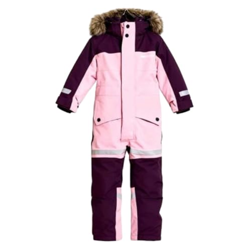 Girls And Boys Snow Suits One Piece Winter Fashion Warm Overalls With Reflective Straps Waterproof Windproof Ski Suits