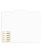 russell+hazel White File Folders, Includes Foiled Labels, 12 Count 11.75” x 9.75”