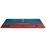 Tapis de clavier : format surdimensionné, utilisable comme tapis de souris, sous-main pour étudier ou pour jouer