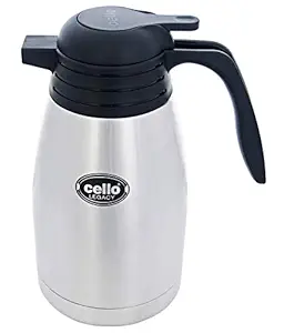Cello Legacy Vacusteel Flasks, 2 Litre, Black