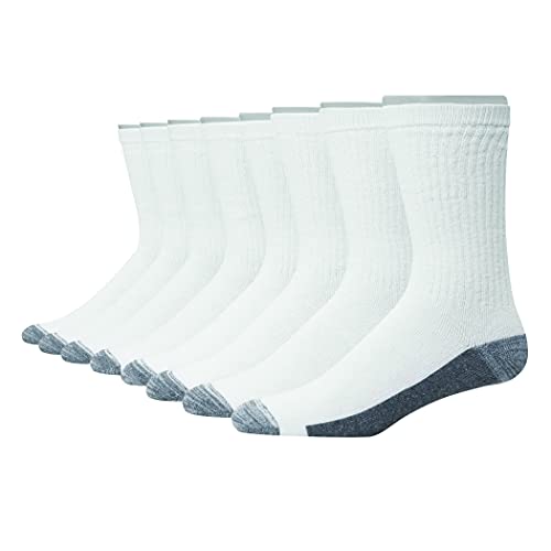 Hanes Ultimate Men's 8-Pack Ultra Cushion FreshIQ Odor Control with ...