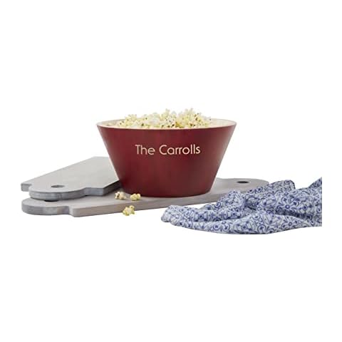 Personalization Universe Bamboo Popcorn Bowl Cover