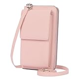 CONSTRUCTION : Ce sacoche femme bandoulière portable est très spacieux avec 1 poche pour téléphone portable, 2 poches à fermeture éclair, 12 compartiments pour cartes et 3 compartiments intérieurs pour ranger votre téléphone portable, votre argent liquide, vos clés, vos cartes d'identité, etc. Léger, grande capacité, mais fin, look tendance et très facile à transporter