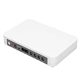 YWBL-WH Mini UPS 8000mAh Fuente de Alimentación Ininterrumpida con Salida...