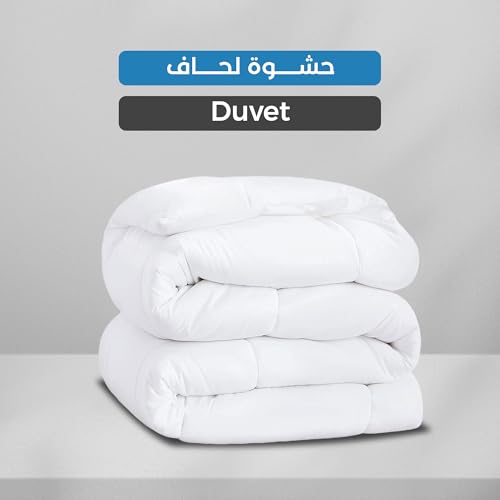 مفرش فندقي فاخر VIP قطن 100% (White, 200×200)