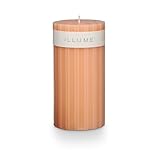 Illume Beautifully Done Medium Fragranced Pillar Candle, Paloma Petal