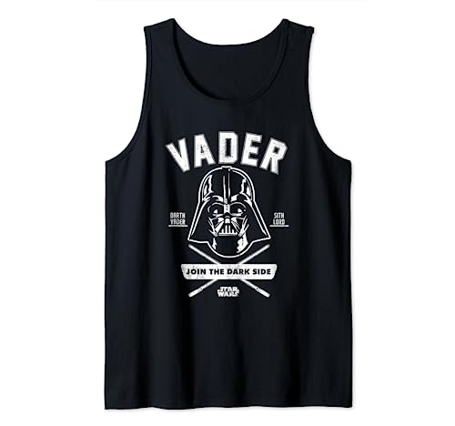 Canotta Darth Vader S M unisex senza maniche nero