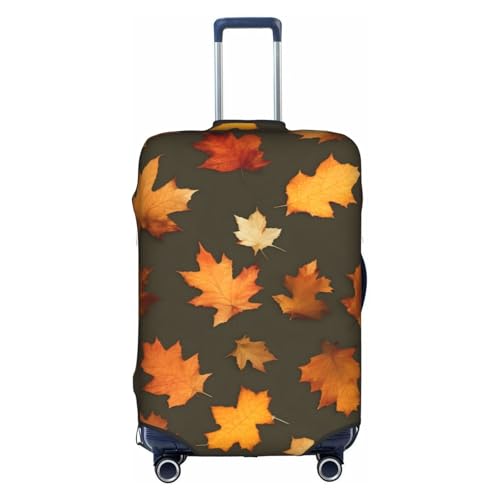 BREAUX Autumn Camoflauge print Trolley Suitcase Protective Cover Luggage Protective Cover Unique Double Sided Pattern