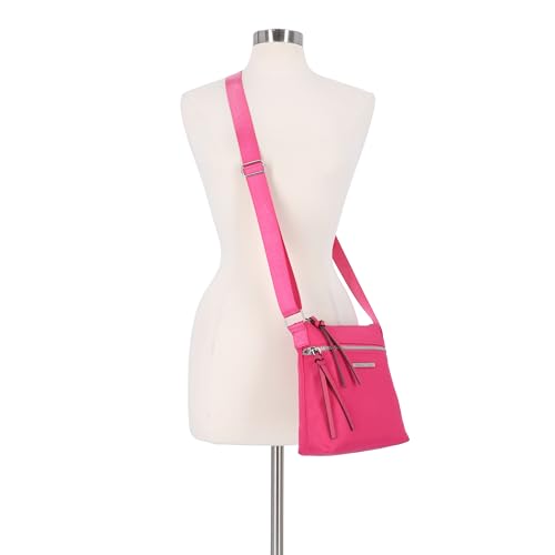 Image of Nautica Diver Nylon Small Women's Crossbody Bag Purse with Adjustable Shoulder Strap