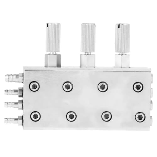 Image of Dental Chair Triple Diaphragm Valve (3-in-1 Valve) is a critical control block assembly