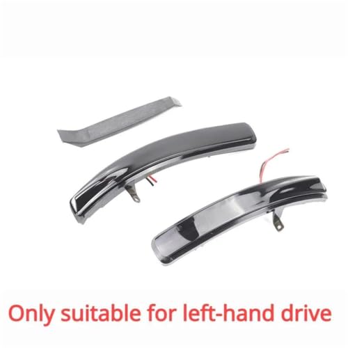Intermitentes LED Ford Explorer U502 2011-2019 luces dinámicas de retrovisor lateral LHD 2 uds 3
