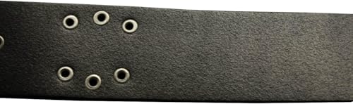 Mens Punk Genuine Leather belts, Biker Rock Skull Cross Black Waist Strap belt4