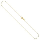 Echte Goldkette in 750 Gold 18 Karat, in Deutschland hergestellt, gepunzt und mit Feingehaltstempel versehen. Zusätzlich erhalten Sie ein edles Schmucketui, mit dem Sie die Kette verschenken können ohne sich um die Geschenkverpackung kümmern zu müssen.