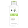Simple Kind to Skin Hydrating Light Moisturiser Skin Care Product with Pro-Vitamins B5 and E for 12-Hour Moisturisation 125 ml