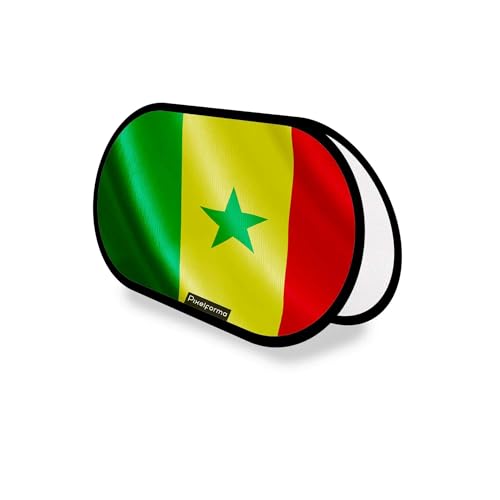 Drapeau Sénégal Ovale 70x120cm Pour Support Publicitaire Visible