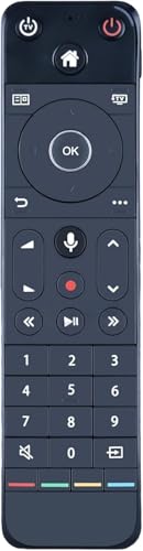Genuine New for Virgin Media Compatible TV 360/Stream box Remote Control 2024/2025 Edition Voice Control. Batteries and set up guide included