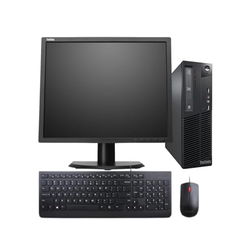 Image of Len Thinkcentre M72e 19inch AIO Desktop Set (Core i3 3rd gen | 8 GB RAM | 500 GB HDD | 19inch Monitor | KB & Mouse | Win10 Pro | MSO | HD Graphics | USB | Ethernet | VGA | Black) 6 Month Warranty