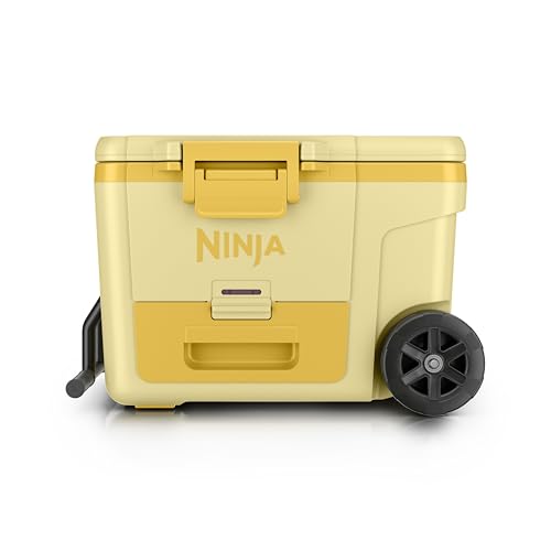 Ninja FrostVault 45QT �N�[���[ �L���X�^�[�t�� | ���x�����ۑ������o���Œf�M | �������X��₽���ۂ��܂� | �r�[�` �L�����v �s�N�j�b�N�Ȃǂ� | ���� Daze | FB245YL