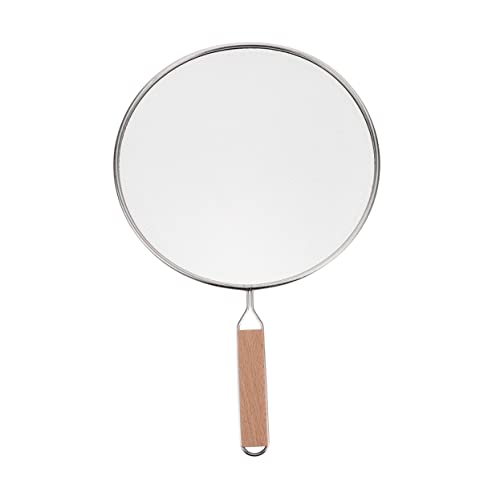 OUNONA 1pc Splatter Screen Cover Oil Splatter Guard with Extra Long Handle for Cooking Fits Pots Pans Dishwasher Safe Cooking Tool