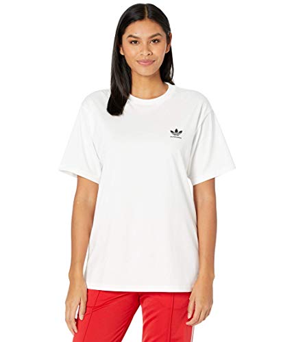 T-shirt adidas 2.0 Logo Blanc et Noir en taille SM pour homme et femme