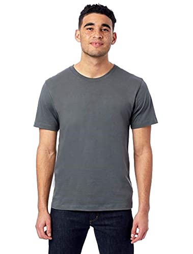 Alternative Men's Go-to Tee, Asphalt, Large