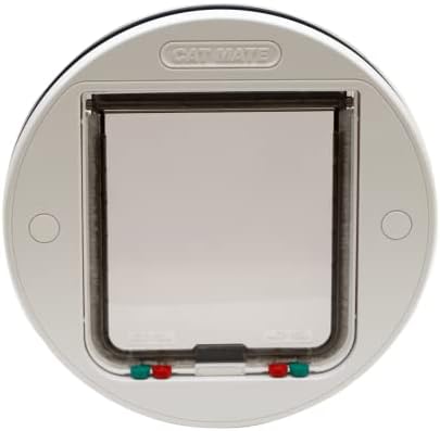 Cat Mate 4 Way Locking Glass Fitting Cat Flap (Large)