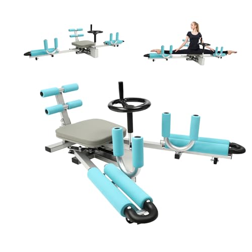 Fenjidrop Leg Stretcher, 330LBS Splits Machine for Flexibility Kids Adults, Heavy Duty Steel Frame Stretching Equipment for Home Gym Split Machine Training Fitness
