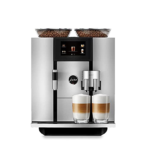 Jura Giga 6 Automatic Coffee Machine, Silver And Glass Milk Container Bundle (2 Items) #TOP1