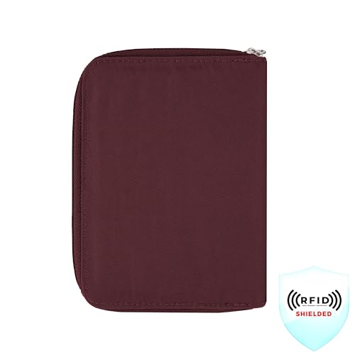 Image of Travelon RFID Blocking Passport Zip Wallet