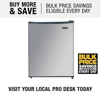 Magic Chef 2.4 Cu Ft All Refrigerator E-Star