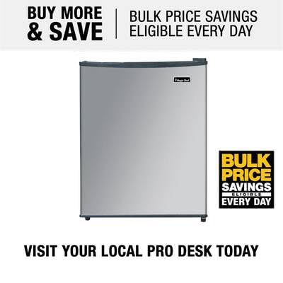 Magic Chef Energy Star 2.4 Cu. Ft. Mini All-Refrigerator With Stainless Steel Door, Mcar240se2 on Fridge.com - View 6