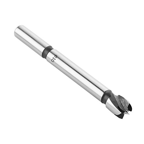 HPHOPE 10mm Forstner Bit, Forstner Drill Bit 10mm for Wood Round Shank Drill, diameter 10mm - Image 2