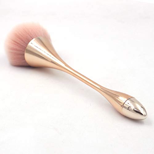 Large Flat Top Kabuki Foundation Brush By Keshima Premium Makeup Brush for Large Coverage Loose Powder Bronzer Blush Blending Buffing Face Brush (Size : A)