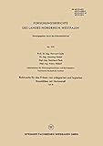  Richtwerte für das Fräsen von unlegierten und legierten Baustählen mit Hartmetall: Teil III (Forschungsberichte des Wirtschafts- und Verkehrsministeriums Nordrhein-Westfalen)