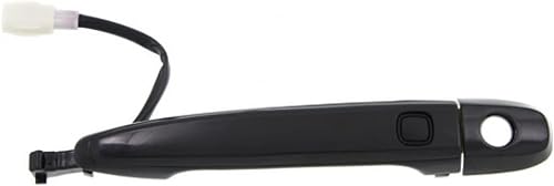 KarParts360 Compatible con manija de puerta exterior Toyota Camry frontal, lado del conductor imprimada (2007-2011)  con orificio para llave. Molde