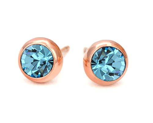 Image of Nilu's Collection Daily Use, Light Weight Cubic Zircon Stud Earrings| Perfect for baby girls, office goers