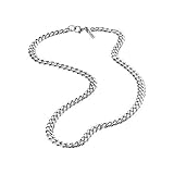 Farbe: silber Police Herren-Kette ohne Anhänger Edelstahl PJ25490PSS.01