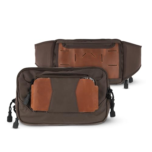 Vertx SOCP Tactical Fanny Pack - Versatile Waistpack with Ample Storage Durable Material Ideal for Everyday Carry and Outdoor Adventures Cedar Brown - One Size