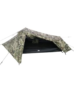 Highlander Blackthorn 1 Person Tent – Lightweight & Waterproof. 4 Season Tent for 1 Person. Quick And Easy Pitch Ultra Low-Profile for Hiking, Fishing, Cyclists & Backpacking