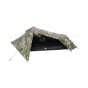 Highlander Blackthorn 1 Person Tent – Lightweight & Waterproof. 4 Season Tent for 1 Person. Quick And Easy Pitch Ultra Low-Profile for Hiking, Fishing, Cyclists & Backpacking