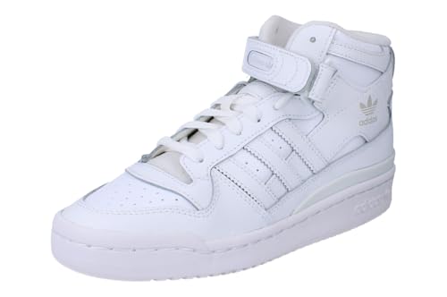 adidas Forum Mid J, Chaussures de Fitness Unisexe-Enfants et Garçons, Blanc, 36 2/3 EU