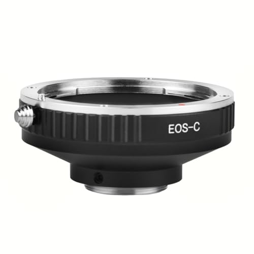 Adaptadores de lente de montaje en C con acople firme para objetivos fotográficos EF