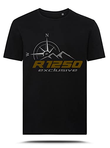 Camiseta R 1250 GS ADV Exclusive Mountain Style de algodón negro tallas M a XXL