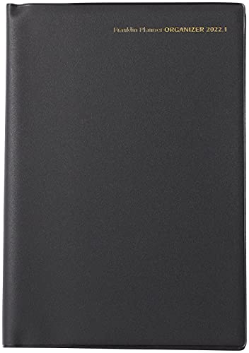 フランクリン プランナー オーガナイザー 1日1ページ PVC 2022年1月 A5 ブラック 65391