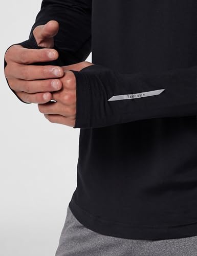 Image of Van Heusen Athleisure Men's Quick Dry Gym Jacket (81001 Black Medium)